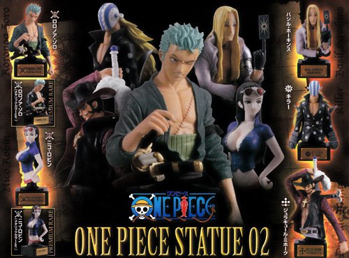 Ruten Japan Bandai One Piece Statue 02 One Piece Statue 02 5 Normal Set New バンダイ One Piece Statue ０２ ワンピース スタチュー０２ ノーマル5種セット 新品