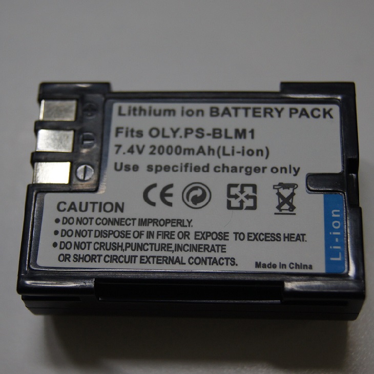 OLYMPUS オリンパス BLM-1 互換バッテリー ★E-1/E-3/E-5/E-30対応