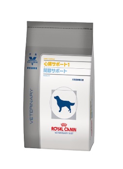 ロイヤルカナン 犬用 心臓サポート1＋関節サポート 3kg×4袋（1ケース）