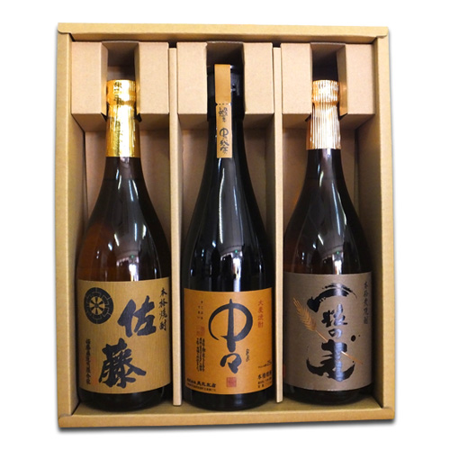 ●本格焼酎 佐藤 麦 霧島連山の麓に位置する佐藤酒造が精魂込めて作り上げた麦焼酎です。 アルコール度：25度 容量：720ml 種類：麦焼酎 蔵元：佐藤酒造（鹿児島県） ●大麦焼酎 中々（なかなか） 