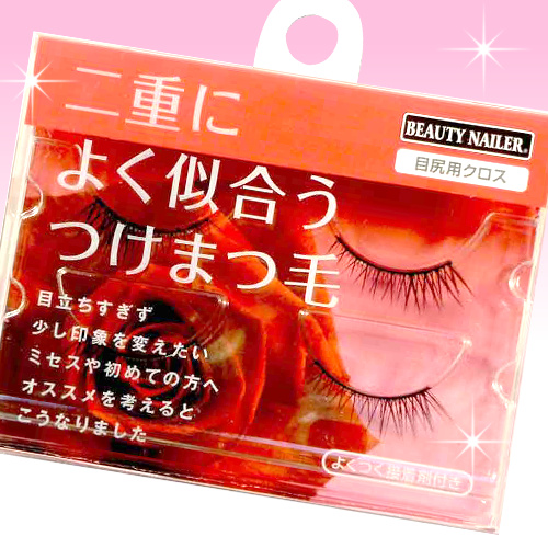 ・目立ちすぎず、少し印象を変えたい ミセスや初めての方へオススメを考えるとこうなりました！ ・一重さんには、全体を自然にボリュームUP! □■□■□■□■□■□■ シェイプ：眼尻用クロス 【セット内容