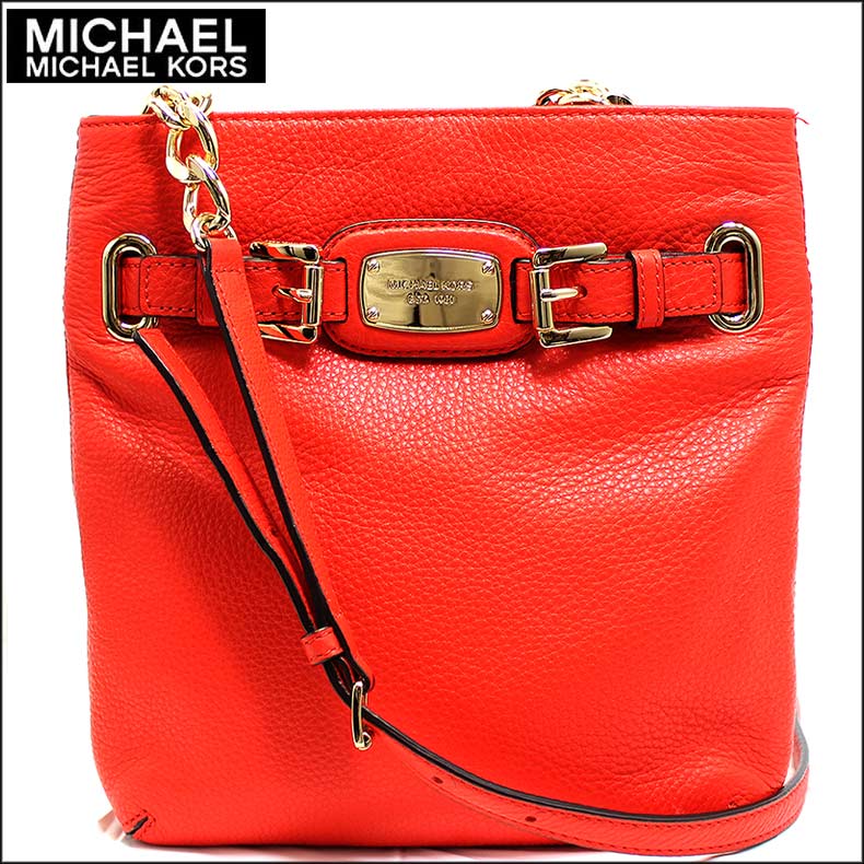 ブランド名：マイケルコース マイケル・コース/MICHAEL KORS商品：バッグカラー：マンダリン素材：レザーサイズ（約）：Ｗ24cm×Ｈ26cm×Ｄ4.0cm持ち手：116/124cm ショルダー