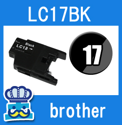 Brother ブラザー LC17-BK ブラック 単品 互換インクカートリッジ MFC-J6510DW｜MFC-J6710CDW｜MFC-J6910CDW｜MFC-J5910CDW